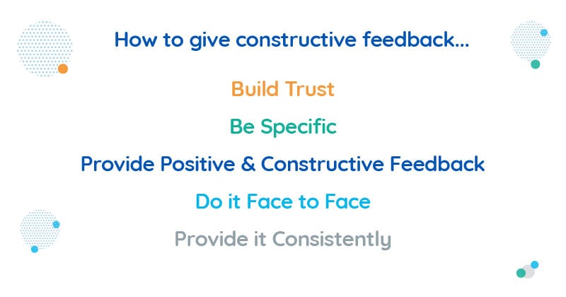 tips on how to give constructive feedback
