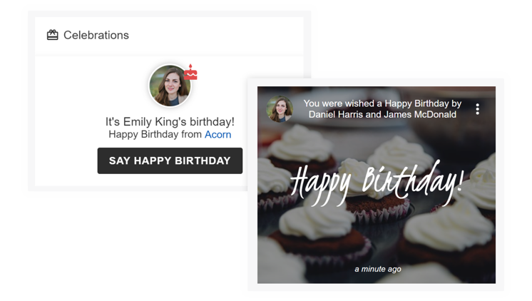 Happy Birthday Message from Oak Engage