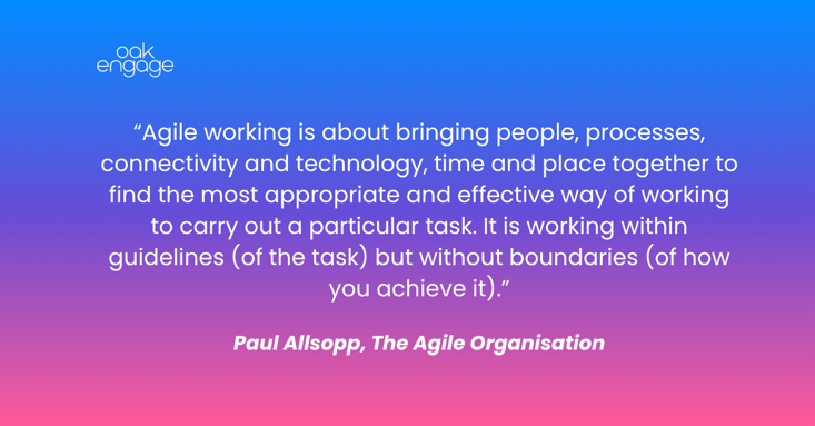 Agile organisation quote