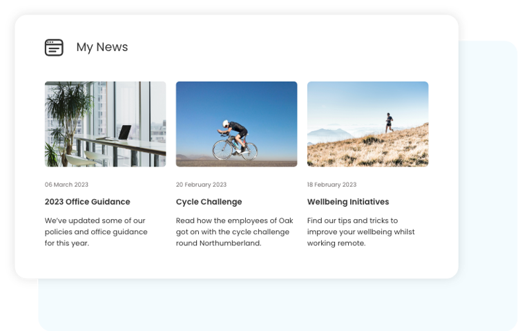 Modern Intranet Software | Oak Engage