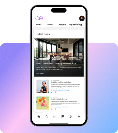 Segmented internal comms