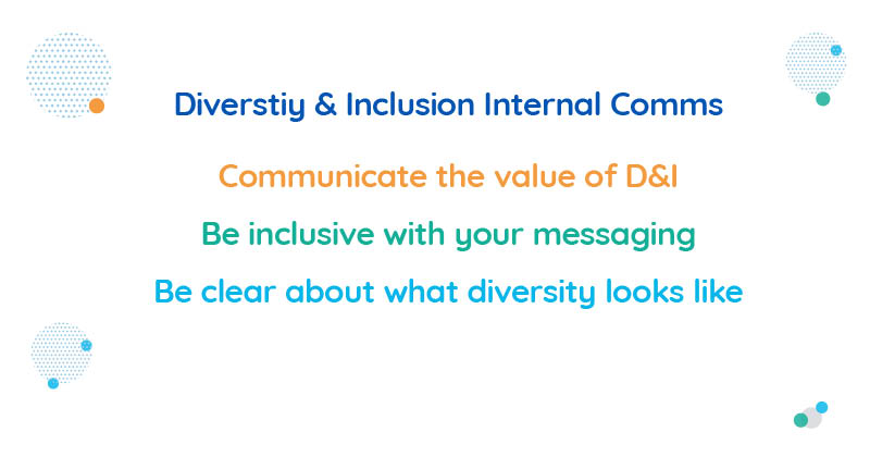 importance of diversity and inclusion in internal comms