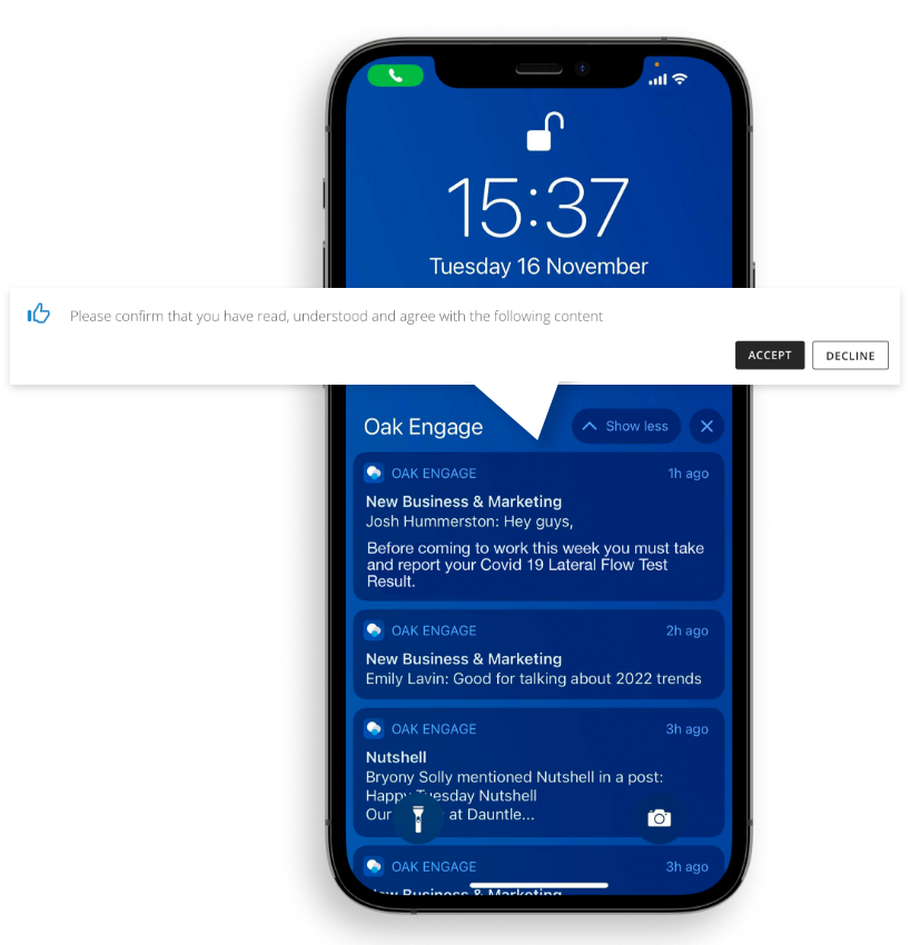 important notifications on phone