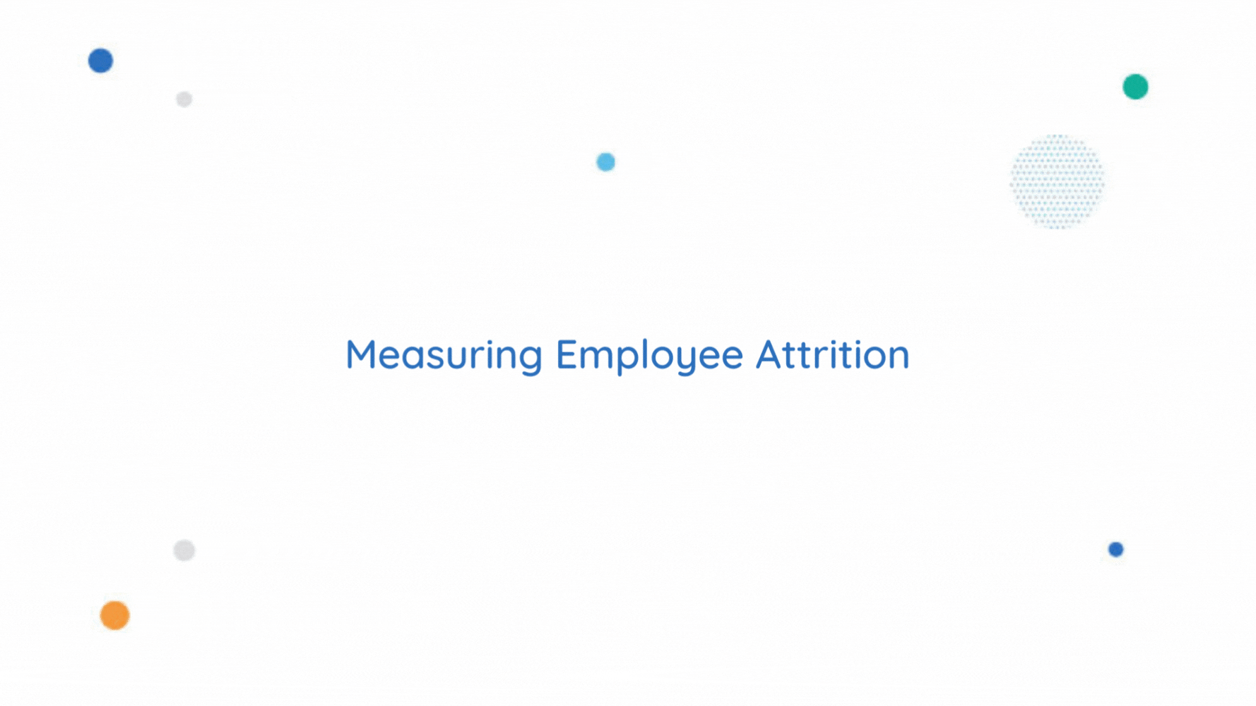 Measuring Employee Attrition Calculation