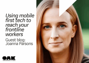 Using mobile first tech to reach your frontline employees - Featured image
