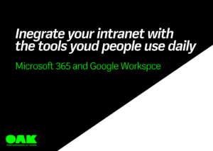 How do intranets integrate with Microsoft 365 or Google Workspace? - Featured image