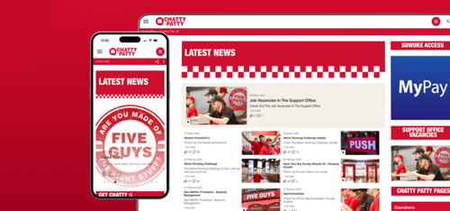 Connecting the Five Guys workforce with ‘Chatty Patty’ - Featured image